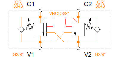 VBCD 3/8" DE/FL (V0424)